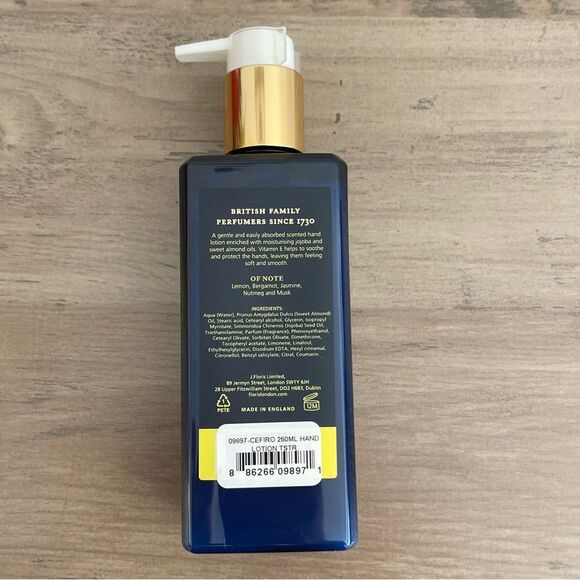 New Floris London Cefiro Luxury Hand Lotion - Picture 4 of 6